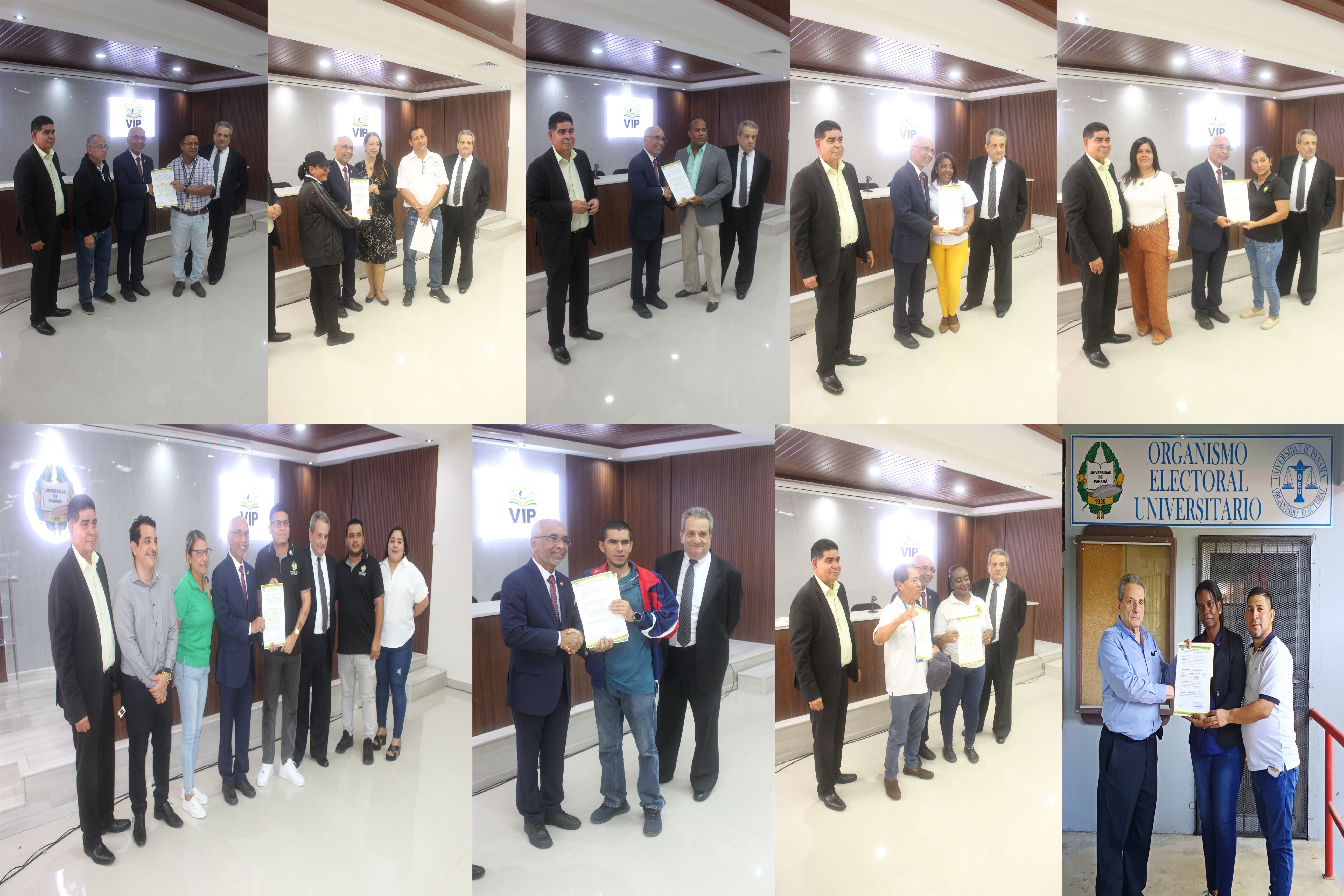 entrega de credenciales administrativos