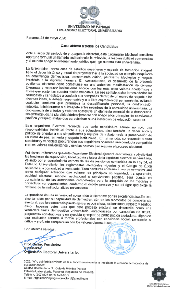 carta abierta