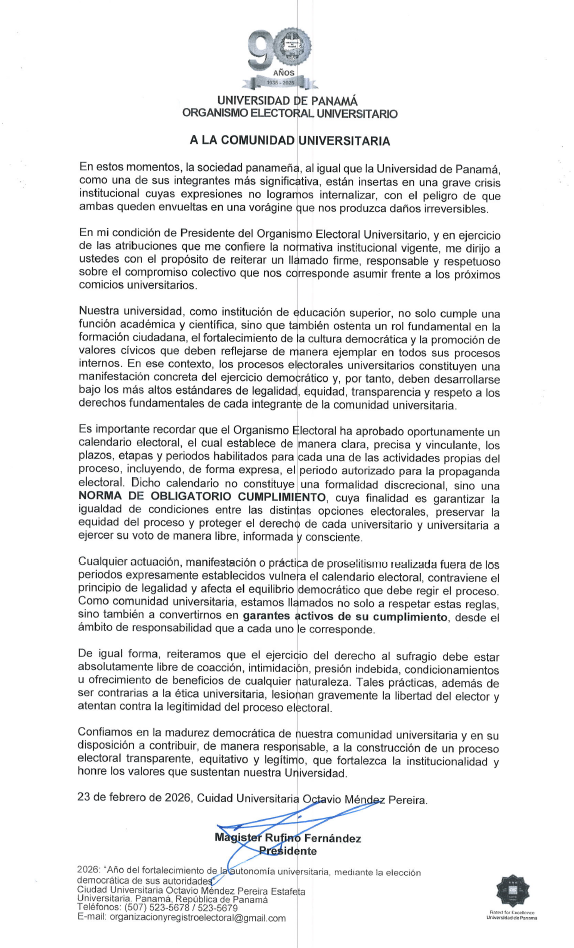 comunidad universitaria