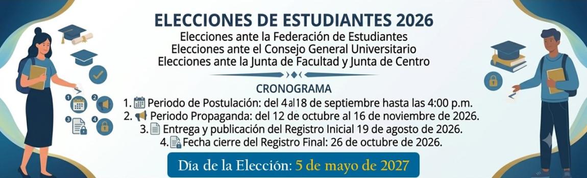 elecciones de estudiantes
